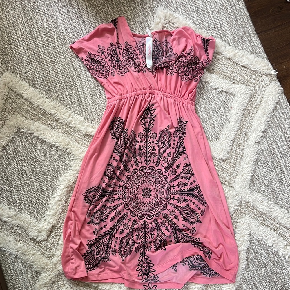 Pink dress, great condition, sz small